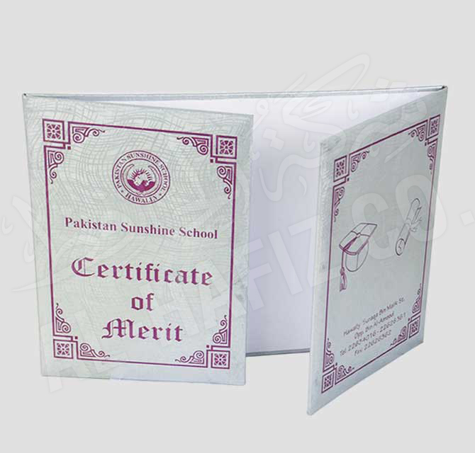 Certificate Holder - Soft Cover