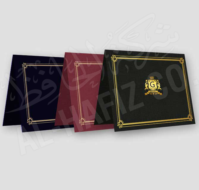  Premium Paper with Golden & Silver Print - Assorted