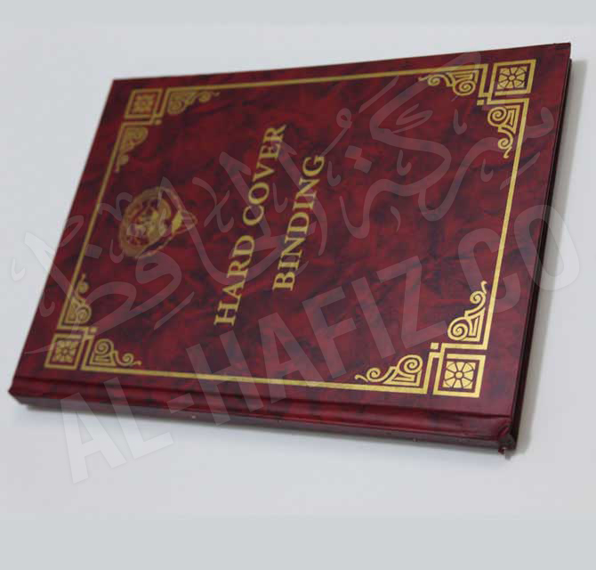 Hard Cover Binding - Hot Foil Stamping (Golden)
