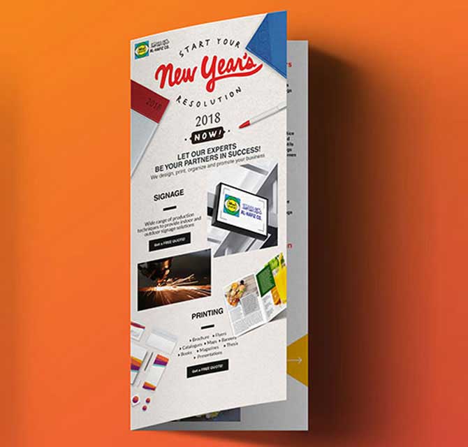 Brochure Design - DL (1/3 A4)