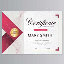 Certificate Template - Recognition 