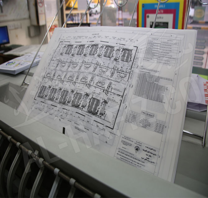 Black & White Drawings – Copying & Printing