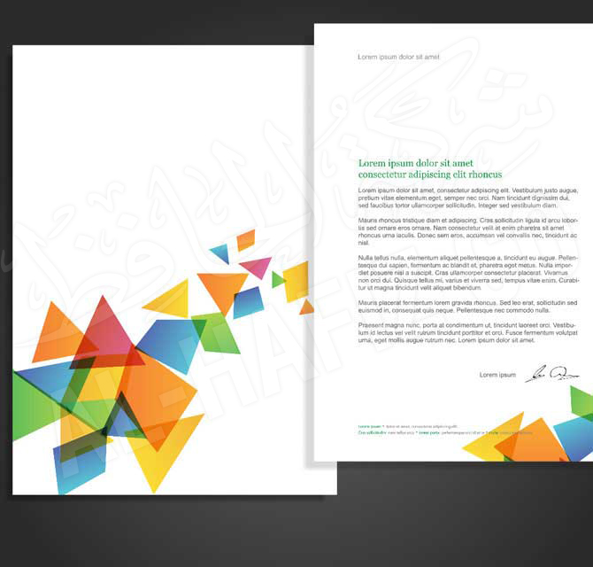 Letterhead - A2 Size