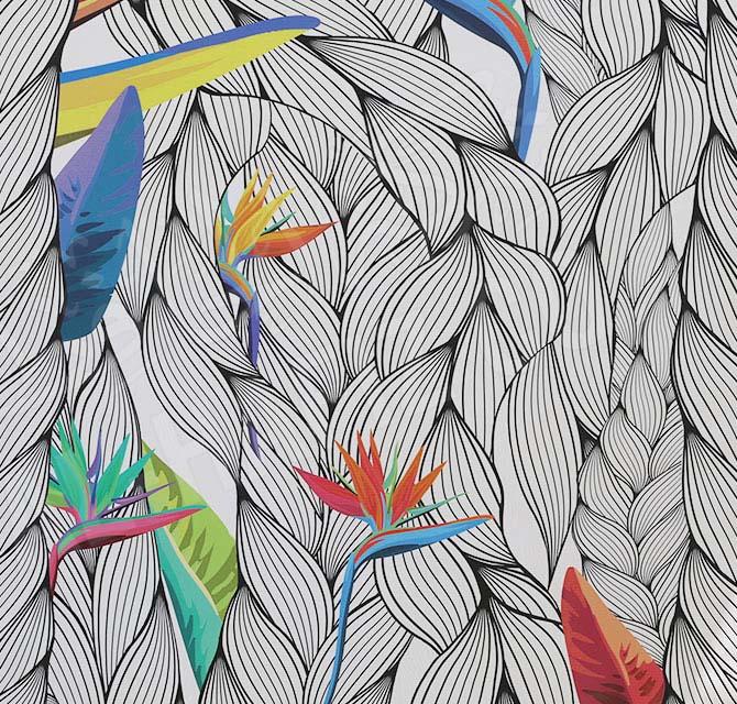 تنقش خلفية غريبة