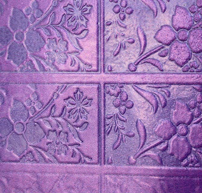 تنقش خلفية الزهور الأرجواني