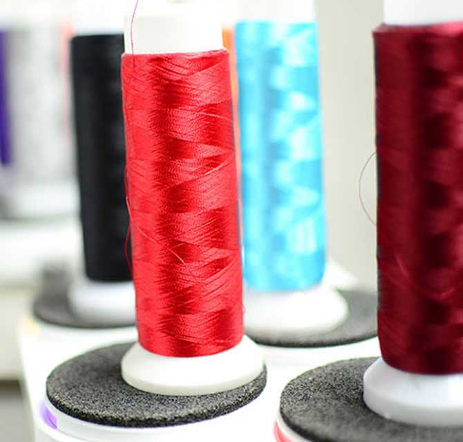  Variety of Thread Colors