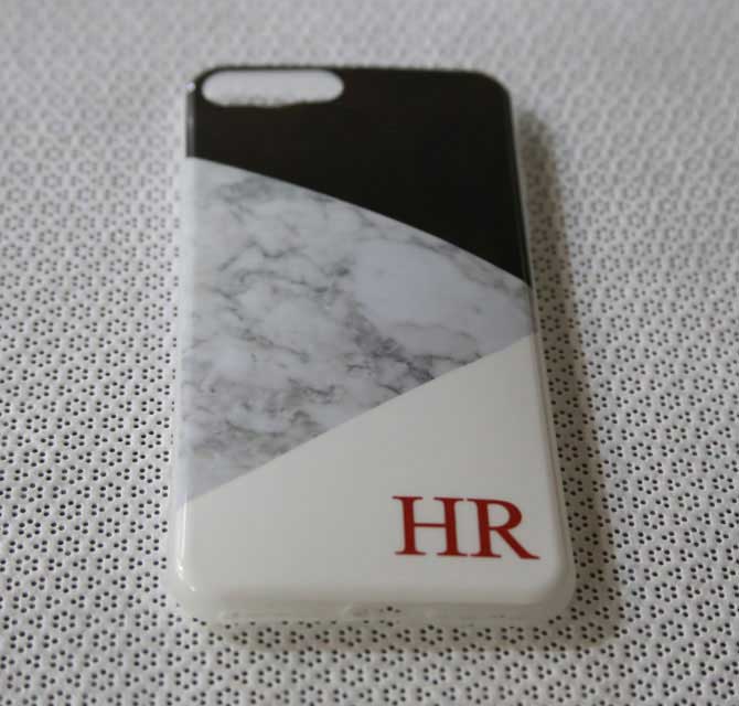 Direct Printing on Covers - Name Initials