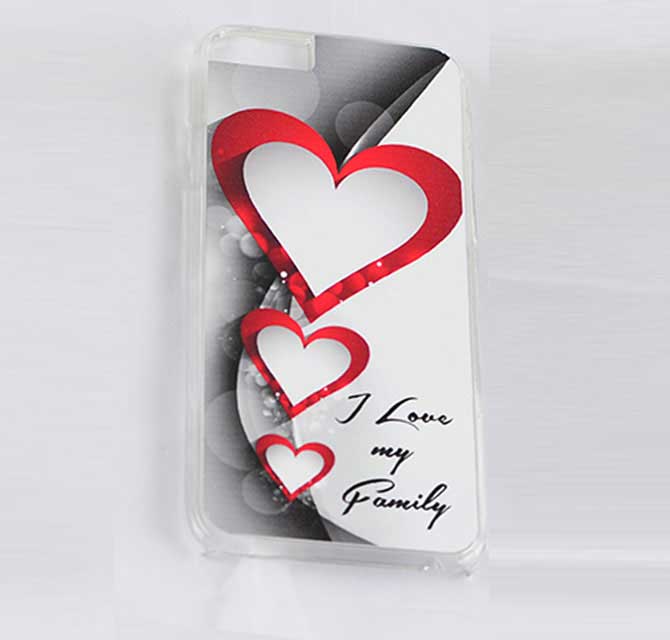 Direct Printing on Covers - I love My Family