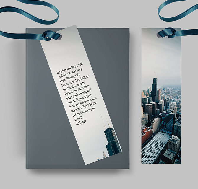 Famous Quotes Personalized Bookmarks