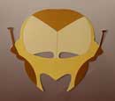 Printed & Die-Cut Paper Mask - Iron Man