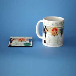 Mug & Tea Coaster - Snow Baby