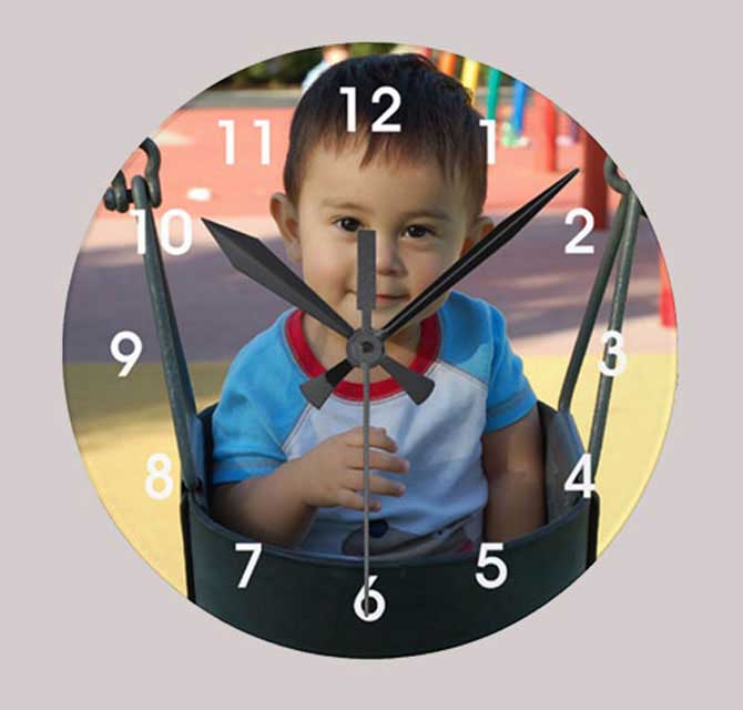 Wall Clock Printing - Customized Image (Full)
