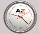 Wall Clock Printing - Company Initials 