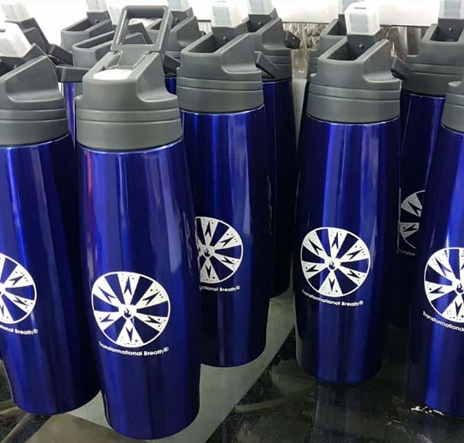 Aluminum Bottle - Blue Multiple
