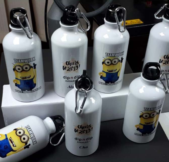 Aluminum Bottle - Minion