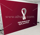 FIFA World Branded Backdrop Banner