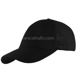 Ace - Santhome 5 Panel DryncoolÂ® Sports Cap - Black