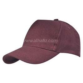 Hans Larsen Cotton Cap-maroon