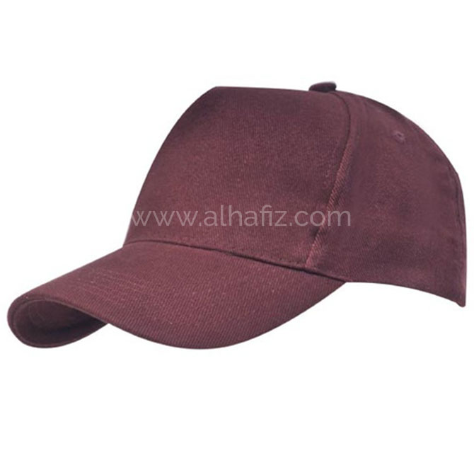 Hans Larsen Cotton Cap-Maroon
