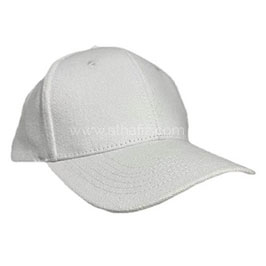 Tartu - 6 Panel Heavy Brushed Cotton Cap - White