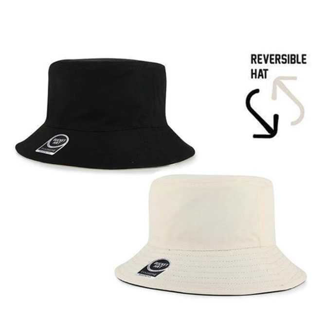 TRAIL - SanthomeÂ® Reversible Canvas Bucket Hat