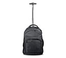 BREE - SANTHOME 2 Wheels Trolley Backpack - Black
