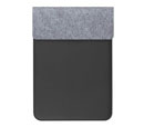 CAMDEN - Giftology 14 Felt Laptop Sleeve With 15W Magnetic Charger - Black