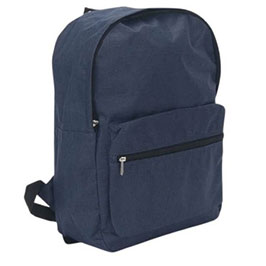 Akbez - Promotional 15 300d Polyester Backpack - Navy Blue