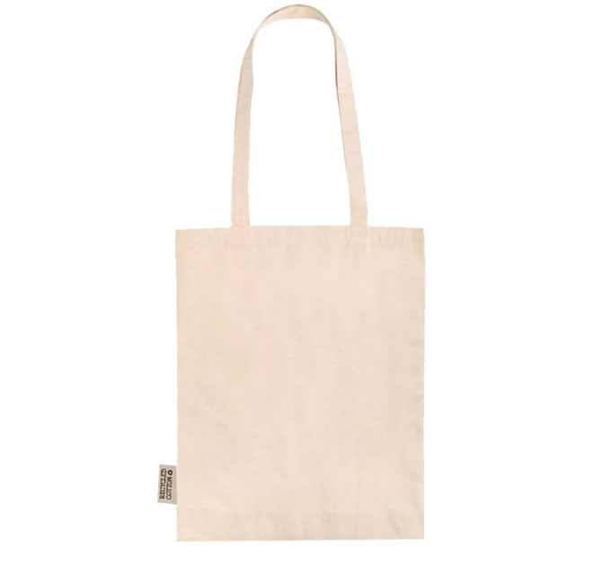 ABLAR - GRS-certified Recycled Cotton Tote Bag - Natural