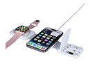 BOLERO - memorii 2 in 1 Wireless Charger with Multi Cable Set - White