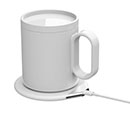 CRIVITS - Smart Mug Warmer with Wireless Charger - White