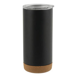 Rastatt - Giftology Insulated Mug / Tumbler With Cork Base - Black