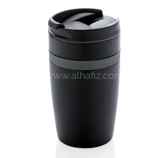 SIERRA - XDXCLUSIVE Leak Proof Vacuum Coffee Tumbler - Black