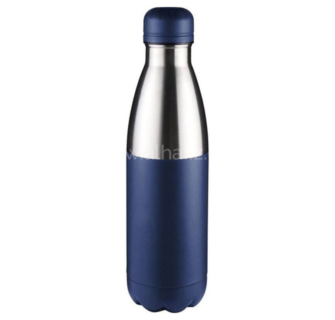 HOPA - Hans Larsen Double Wall Stainless Steel Water Bottle - Blue