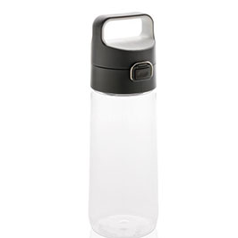 Hydrate Bottle - Leak Proof Lockable Tritan Bottle-transparent