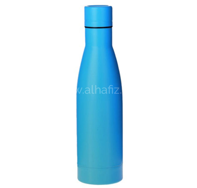NIESKY - Copper Vacuum Insulated Double Wall Water Bottle - Aqua Blue