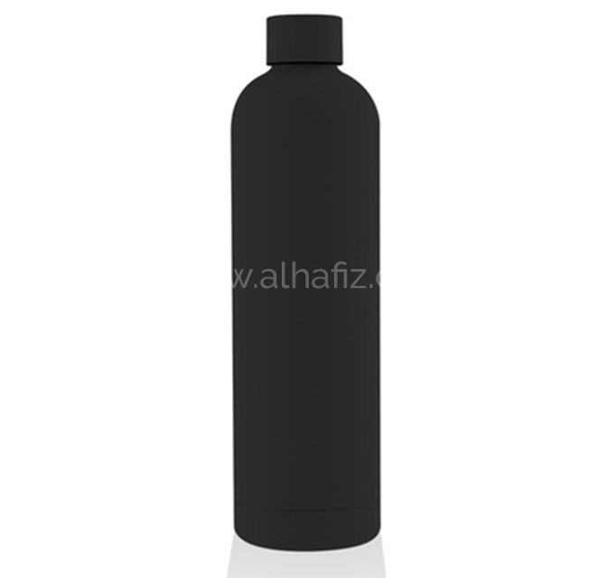 ORDINO - Soft Touch Insulated Water Bottle - 750ml - Black