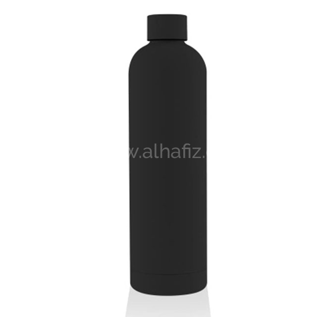 TAUNUS - Soft Touch Insulated Water Bottle - 750ml - Black