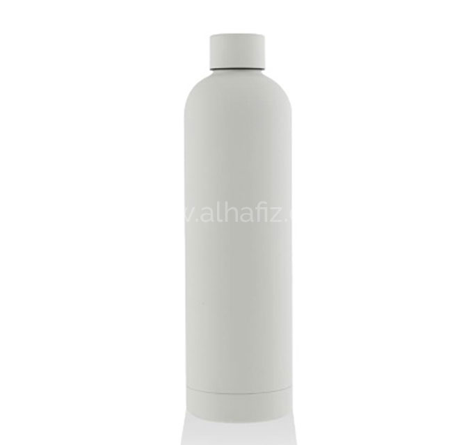 TAUNUS - Soft Touch Insulated Water Bottle - 750ml - White