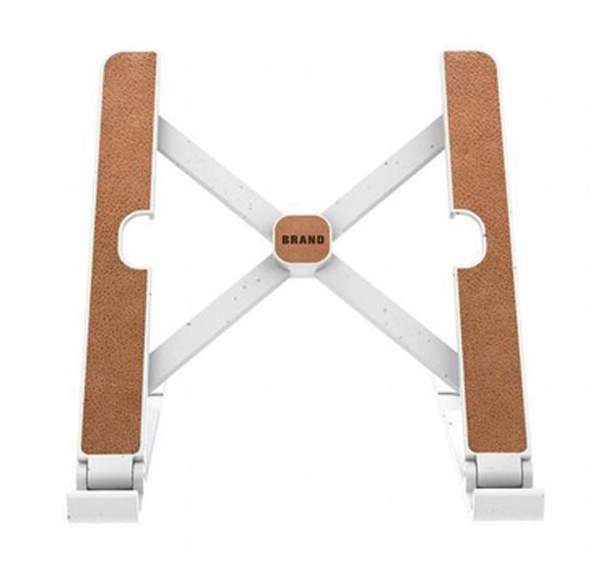 RIGA - @memorii Recycled Laptop Stand - White