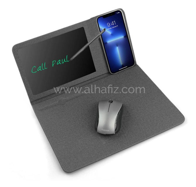 SODEN - @memorii 10W Wireless Charger & Writeable Mouse Pad - Black