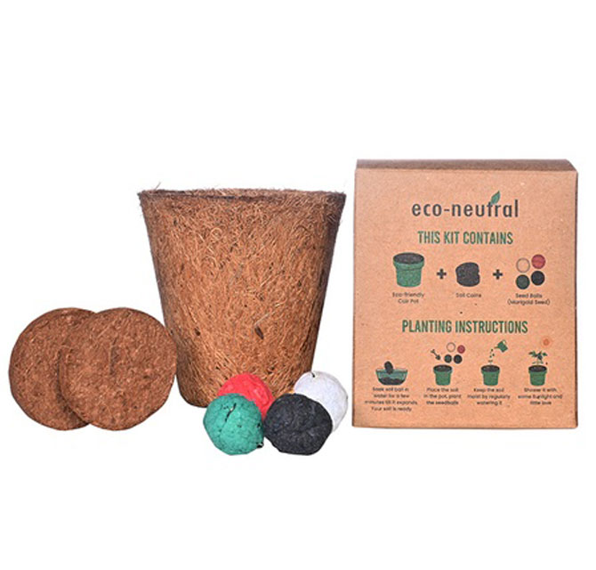 eco-neutralÂ® All-in-One Plant Grow Kit