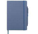 ABULA - eco-neutralÂ® A5 Hard Cover Notebook & Pen Set - Lavender Paper