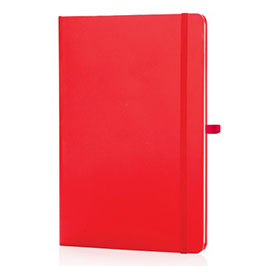 Bukh - Santhome A5 Hardcover Ruled Notebook Red