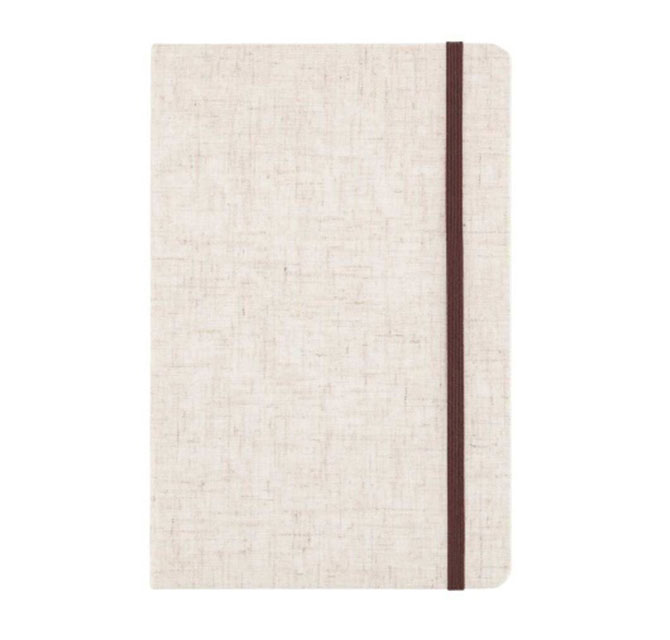KUMLA - eco-neutral A5 Canvas Hard Cover Notebook