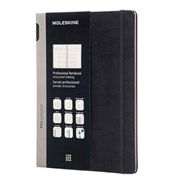 Moleskine Professional Notebooks - L Size Black