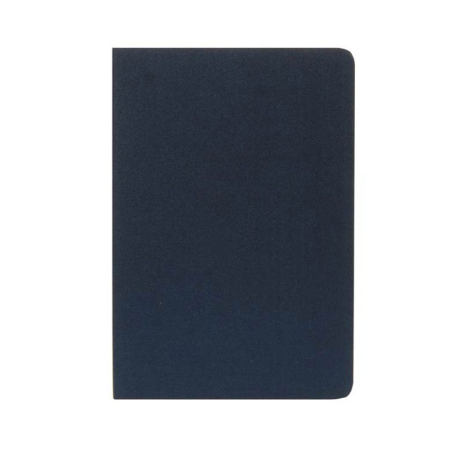 ORSHA - SANTHOME A5 rPET & FSC Certified Notebook - Navy Blue (Anti-Microbial)