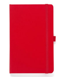 Pinger - Giftology A5 Hard Cover Ruled Notebook - Red