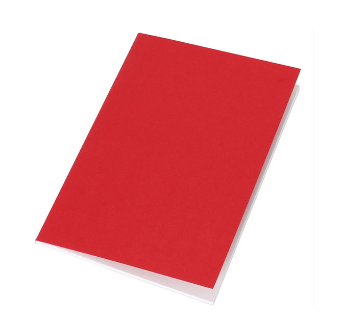 VINICA - eco-neutral A5 Notebook - Red