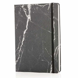 Xd Marble Pu A5 Ruled Notebook